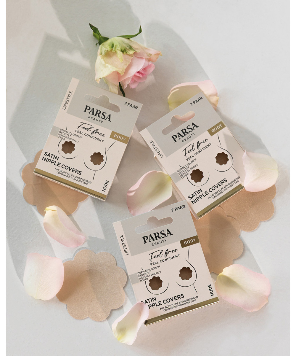 PARSA LIFESTYLE satininiai spenelių lipdukai, kūno sp. 4